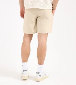 OAS Beige Linen Shorts