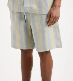 OAS Mist Strata Nicola Linen Shorts