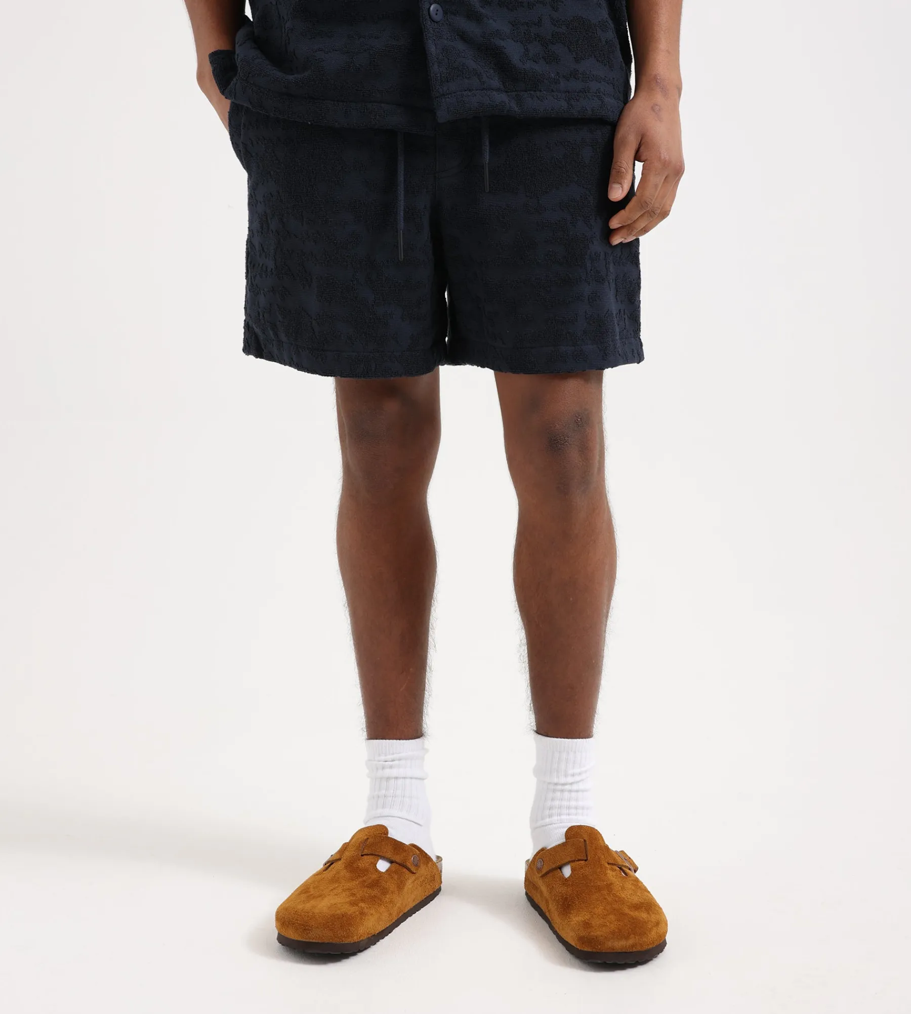 OAS Night Lagoon Terry Shorts