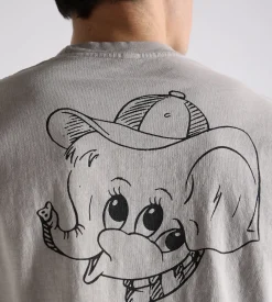 Obey Anarchy & Utopia Tee Pigment Silver Grey