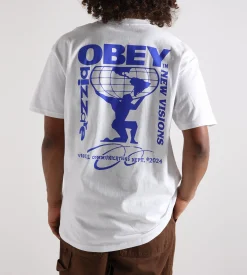 Obey Bizzare New Visions Tee White