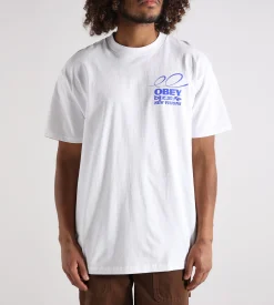 Obey Bizzare New Visions Tee White