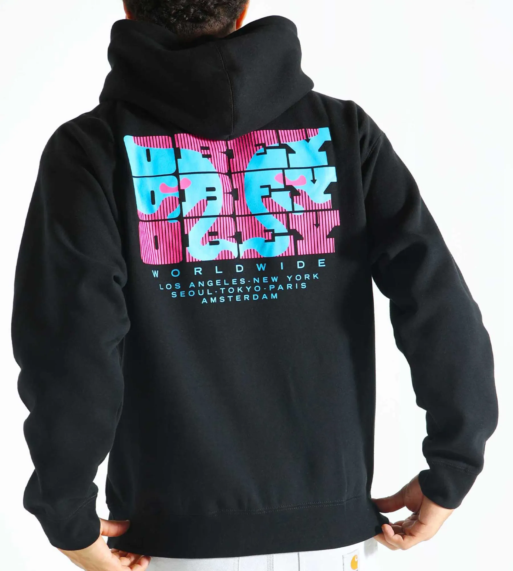 Obey Brick By Brick Black