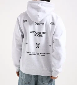Obey Business Hoodie Ash Grey