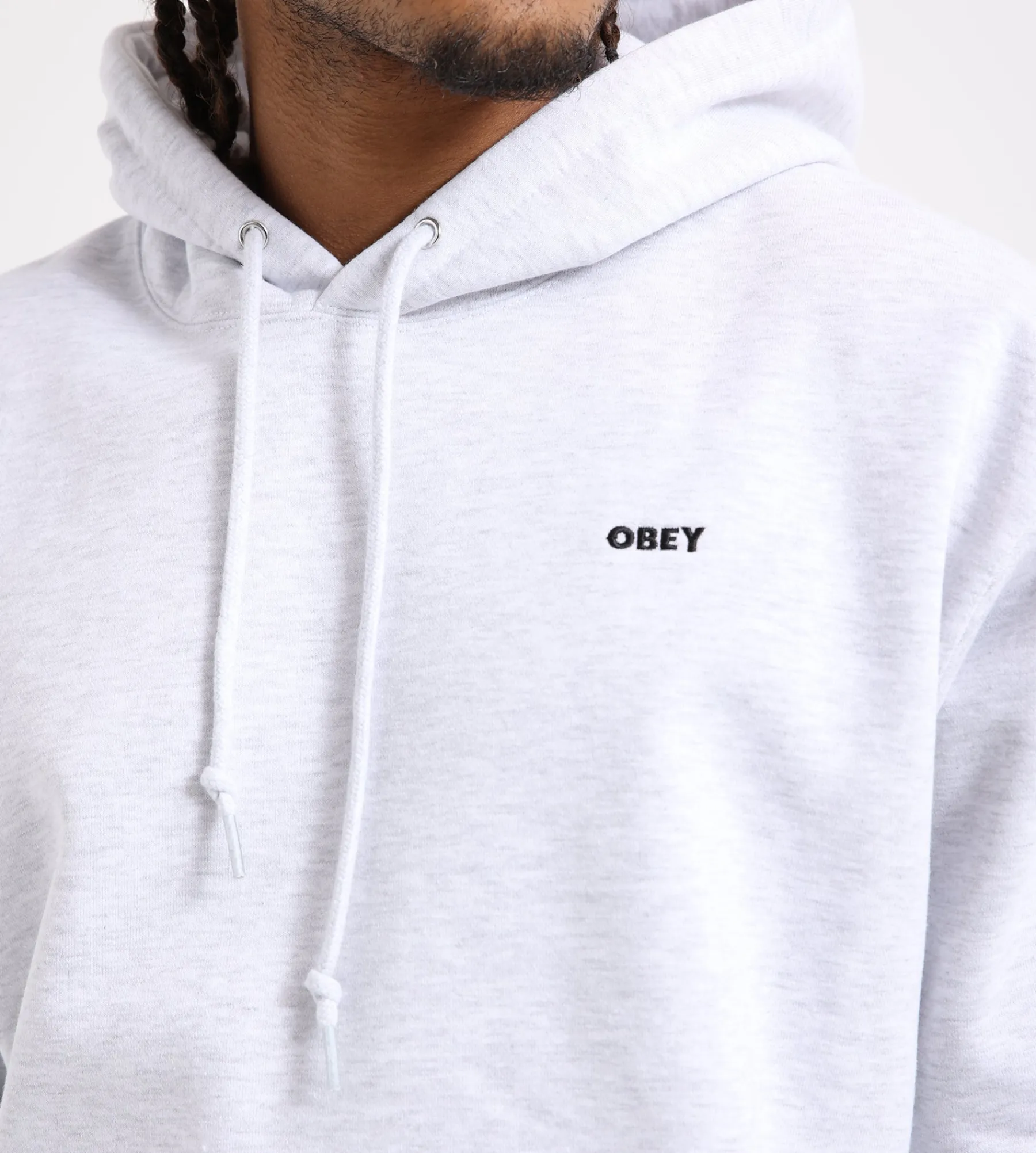Obey Business Hoodie Ash Grey