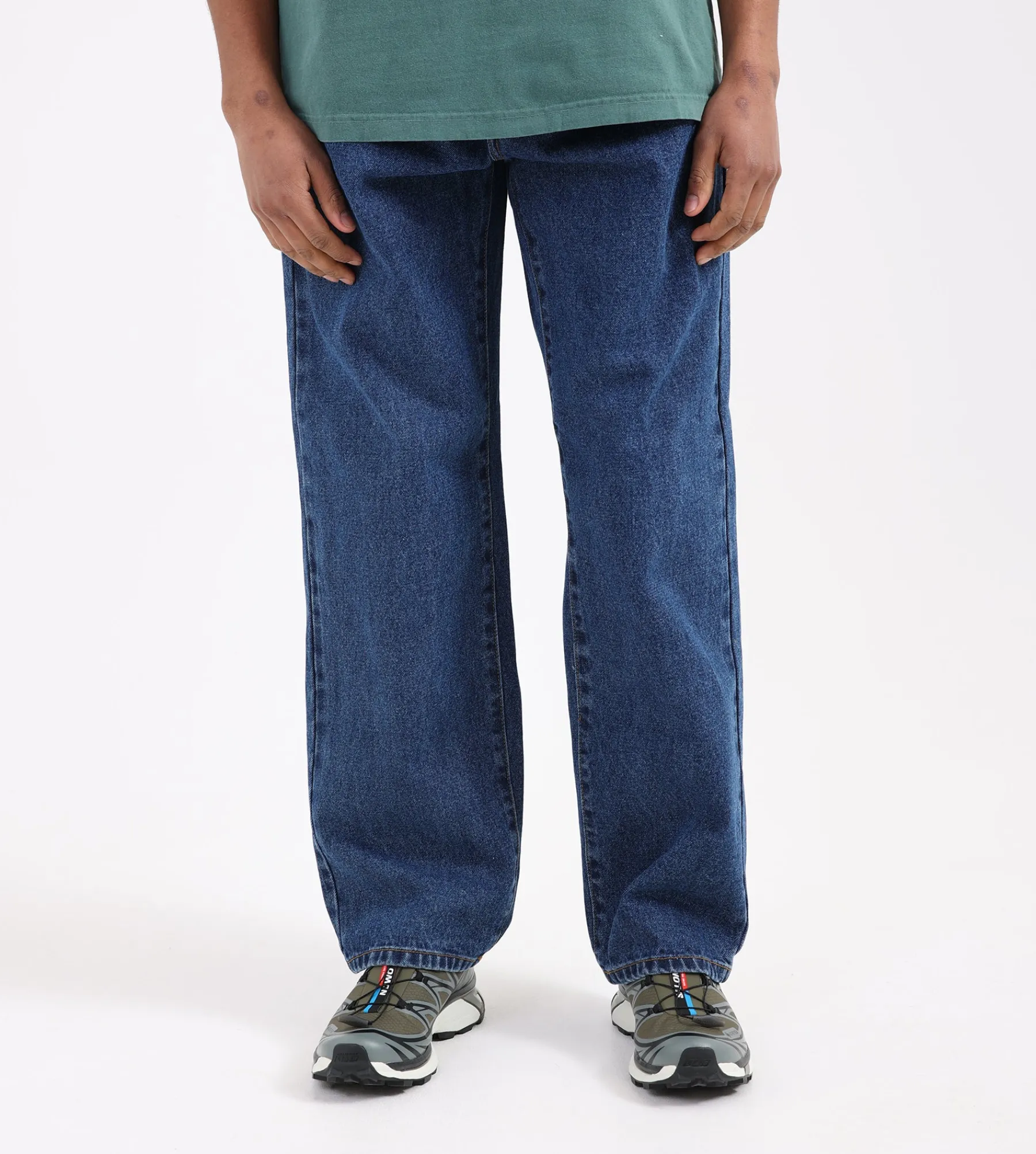 Obey Classic Baggy Denim Stone Wash Indigo