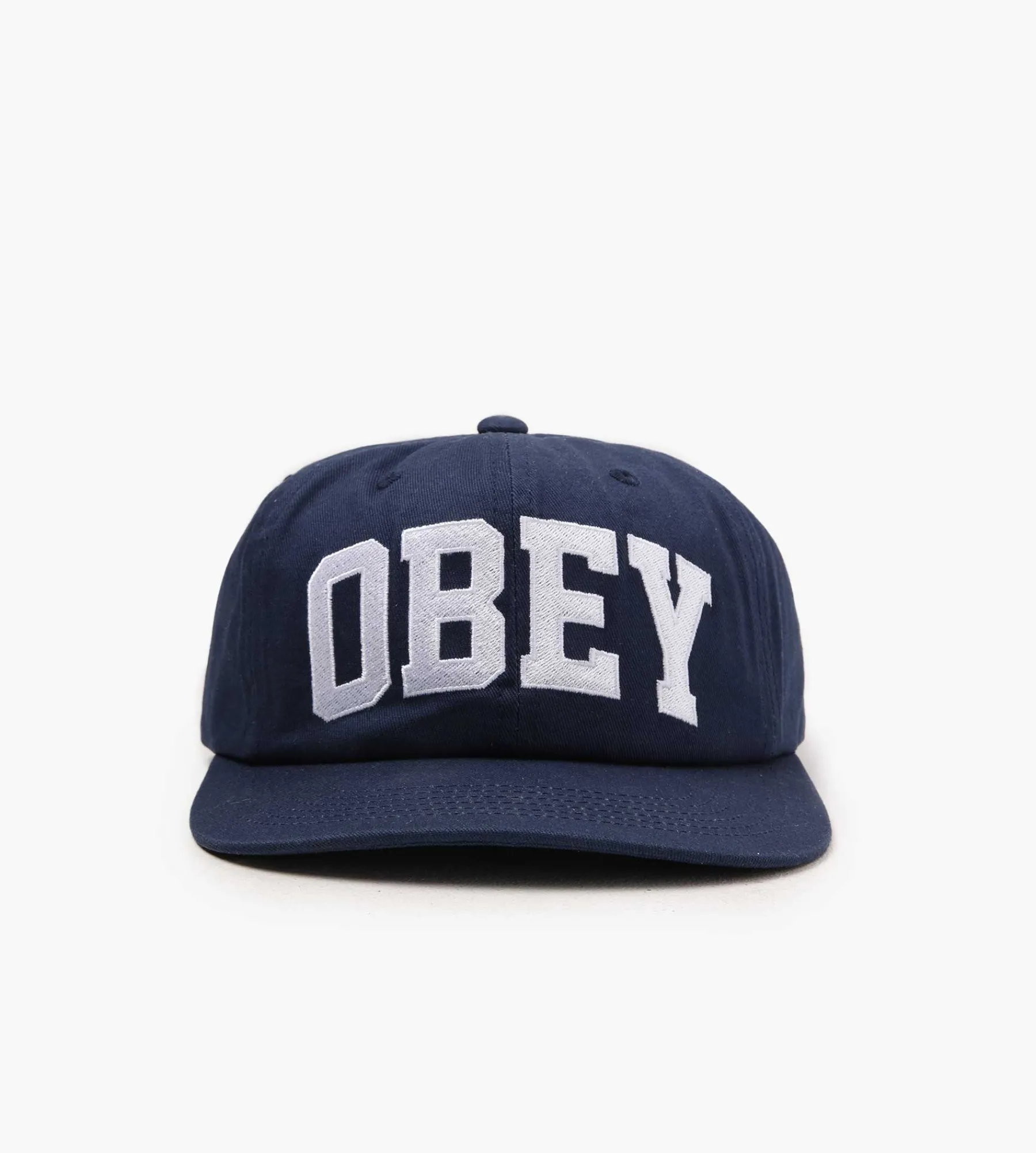 Obey Collegiate 6 Panel Strapback Mild Navy