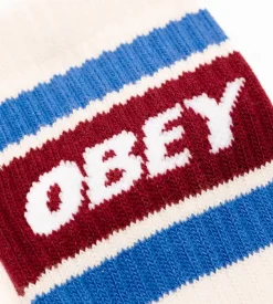 Obey Cooper II Socks Unbleached Rhubarb