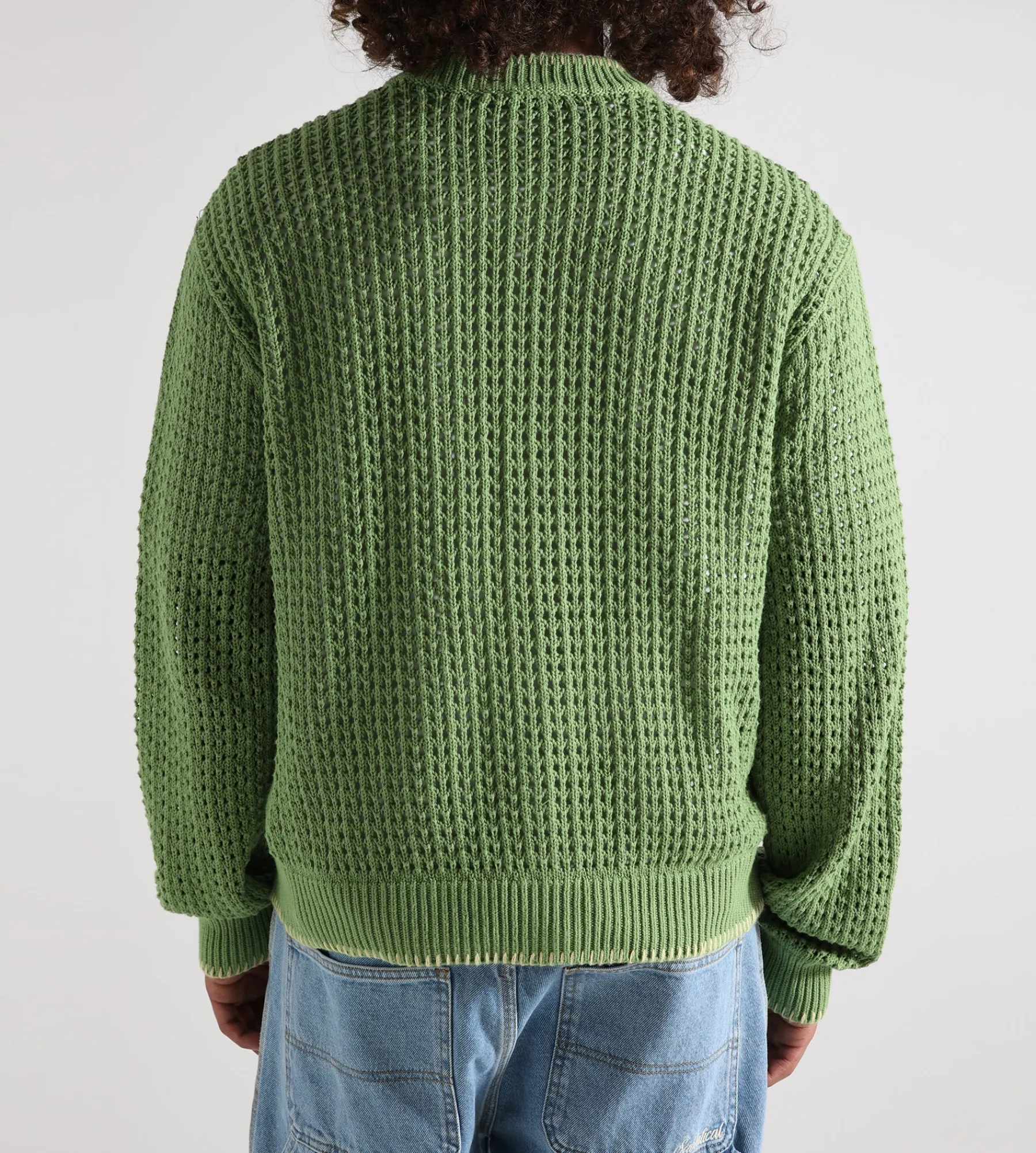 Obey Ethan Cardigan Matcha Multi