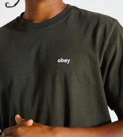 Obey Lowercase Pigment T-shirt Pigment Rosin