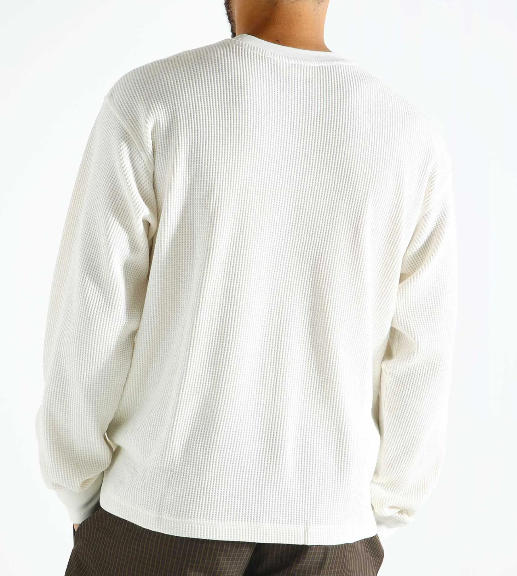 Obey Pressure Thermal Longe Sleeve Blanc De Blanc