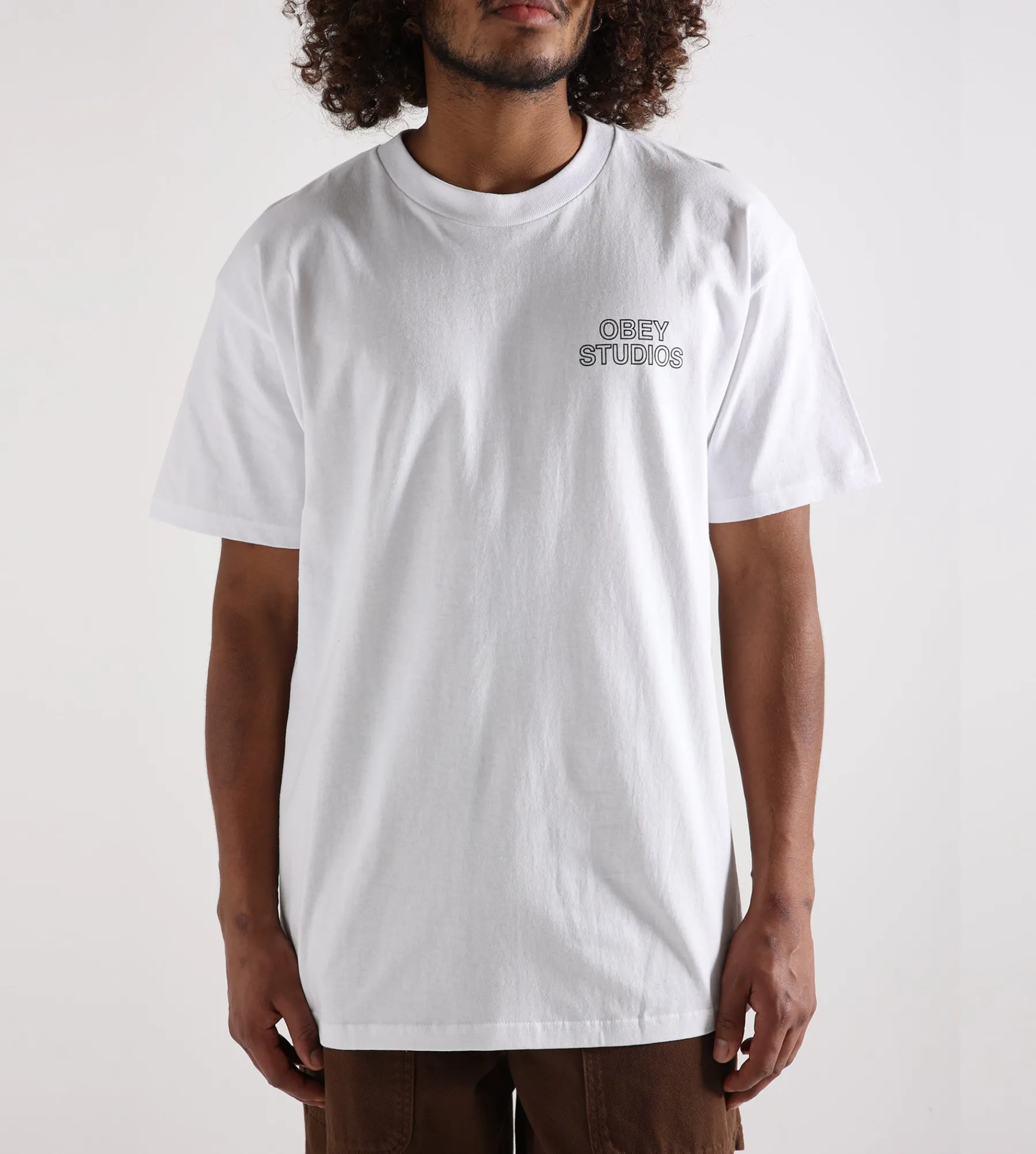 Obey Studios Palette Tee White
