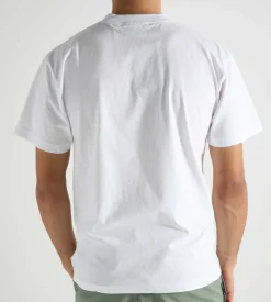 OLAF Block Tee Optical White