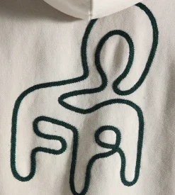 OLAF Chair Logo Hoodie Cement