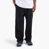 OLAF Cotton Linen Trousers Navy