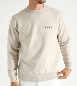 OLAF Face Crewneck Cement
