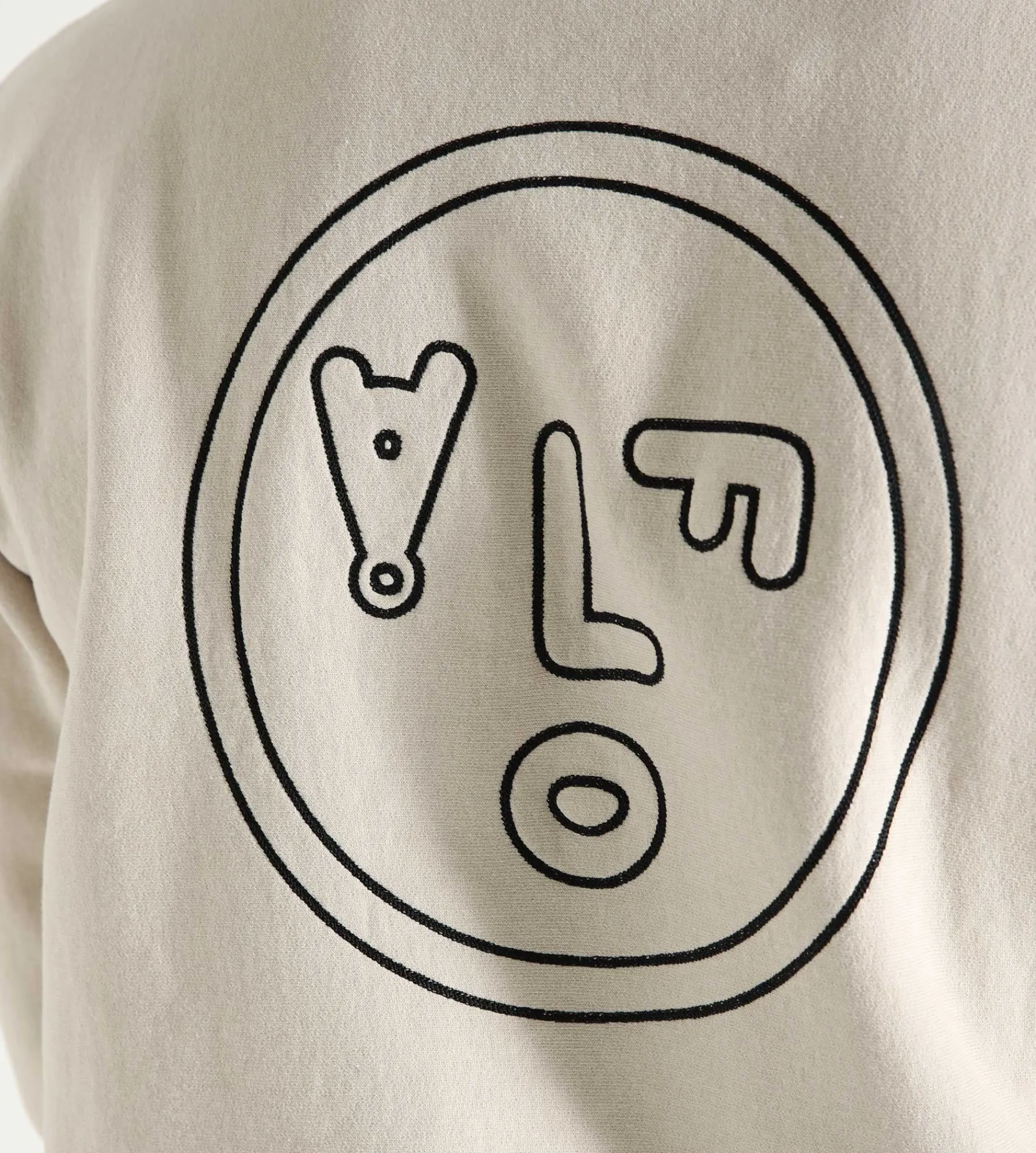 OLAF Face Crewneck Cement