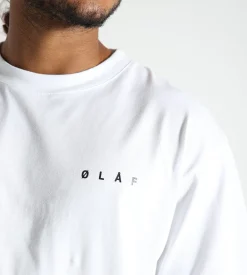 OLAF Friends Clip Tee Optical White
