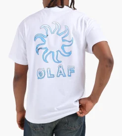OLAF Gradient Sun Tee Optical White