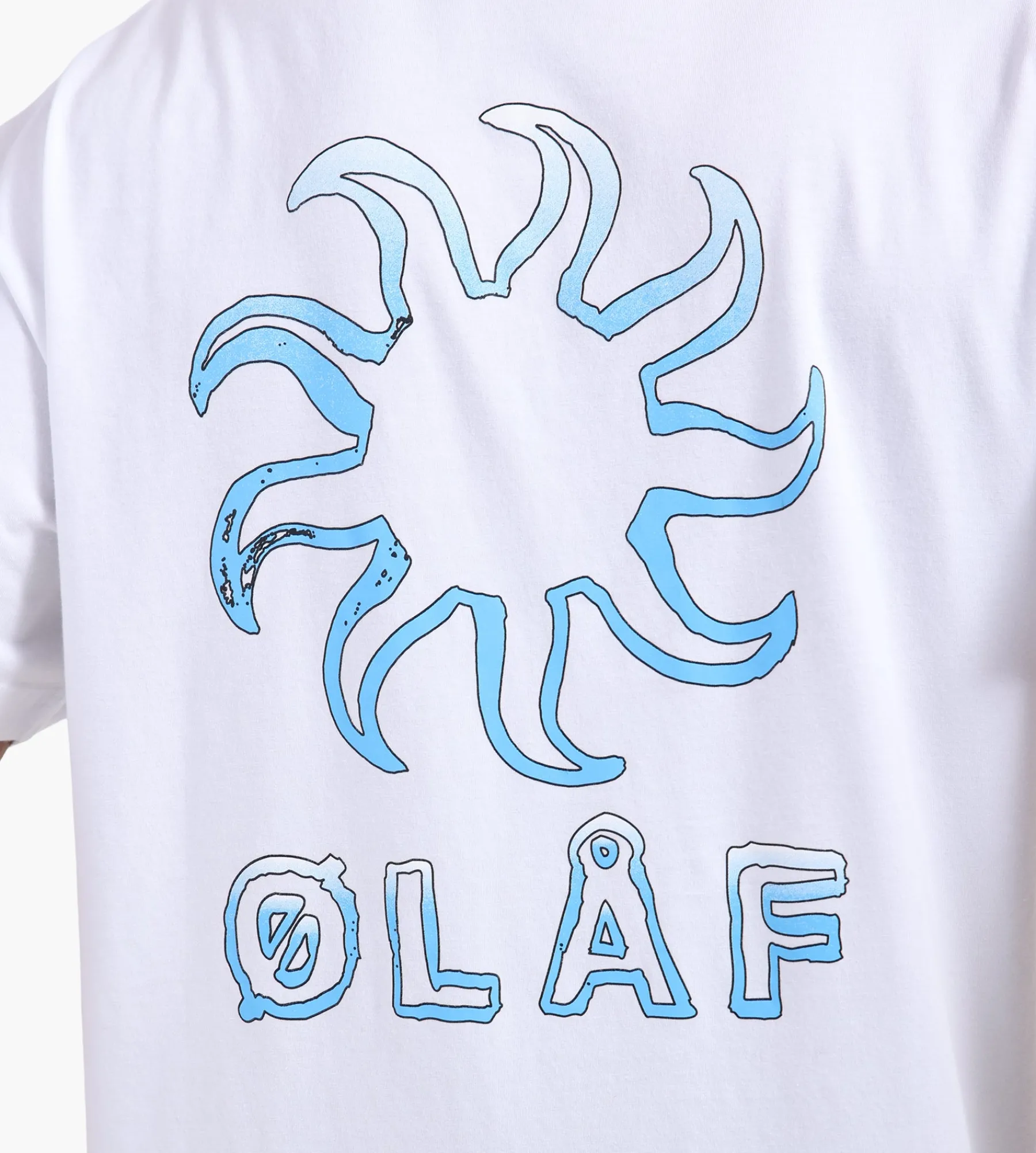 OLAF Gradient Sun Tee Optical White