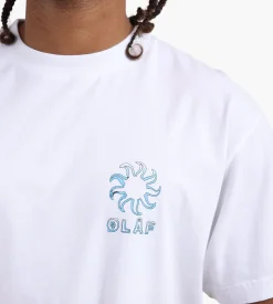 OLAF Gradient Sun Tee Optical White