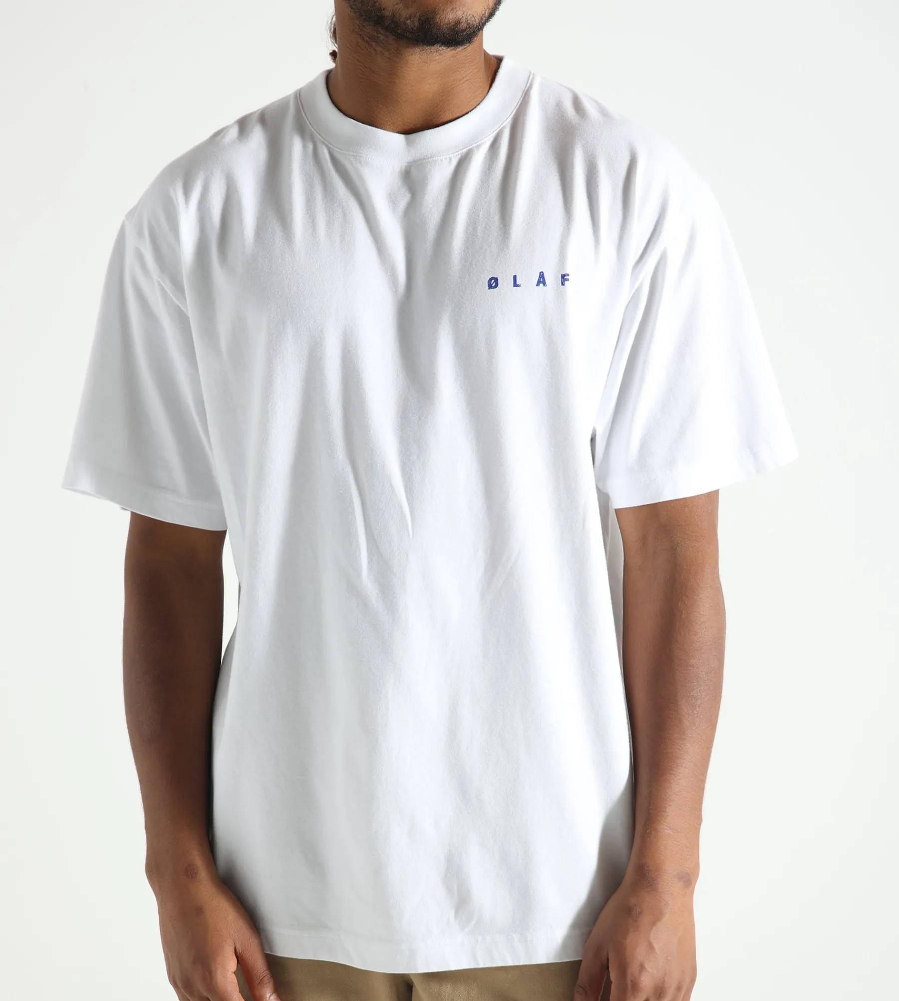 OLAF Ink Logo Tee Optical White