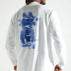 OLAF Ink Stain Longsleeve Optical White