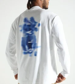 OLAF Ink Stain Longsleeve Optical White