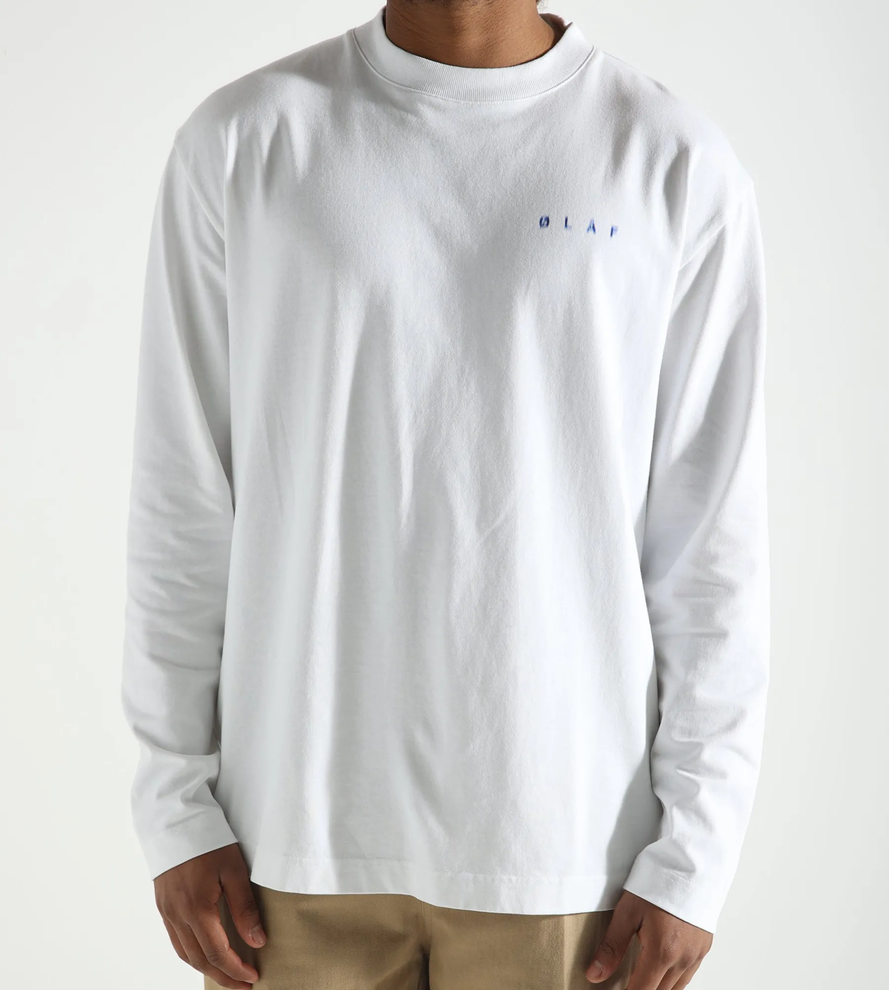 OLAF Ink Stain Longsleeve Optical White