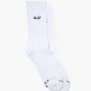 OLAF Mini Logo Socks White Black