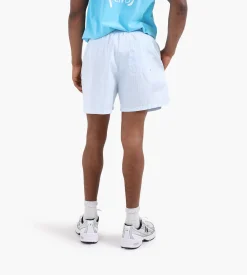 OLAF Stripe Sun Aop Shorts Surf Blue