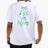 OLAF Tag Tee Optical White