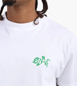 OLAF Tag Tee Optical White