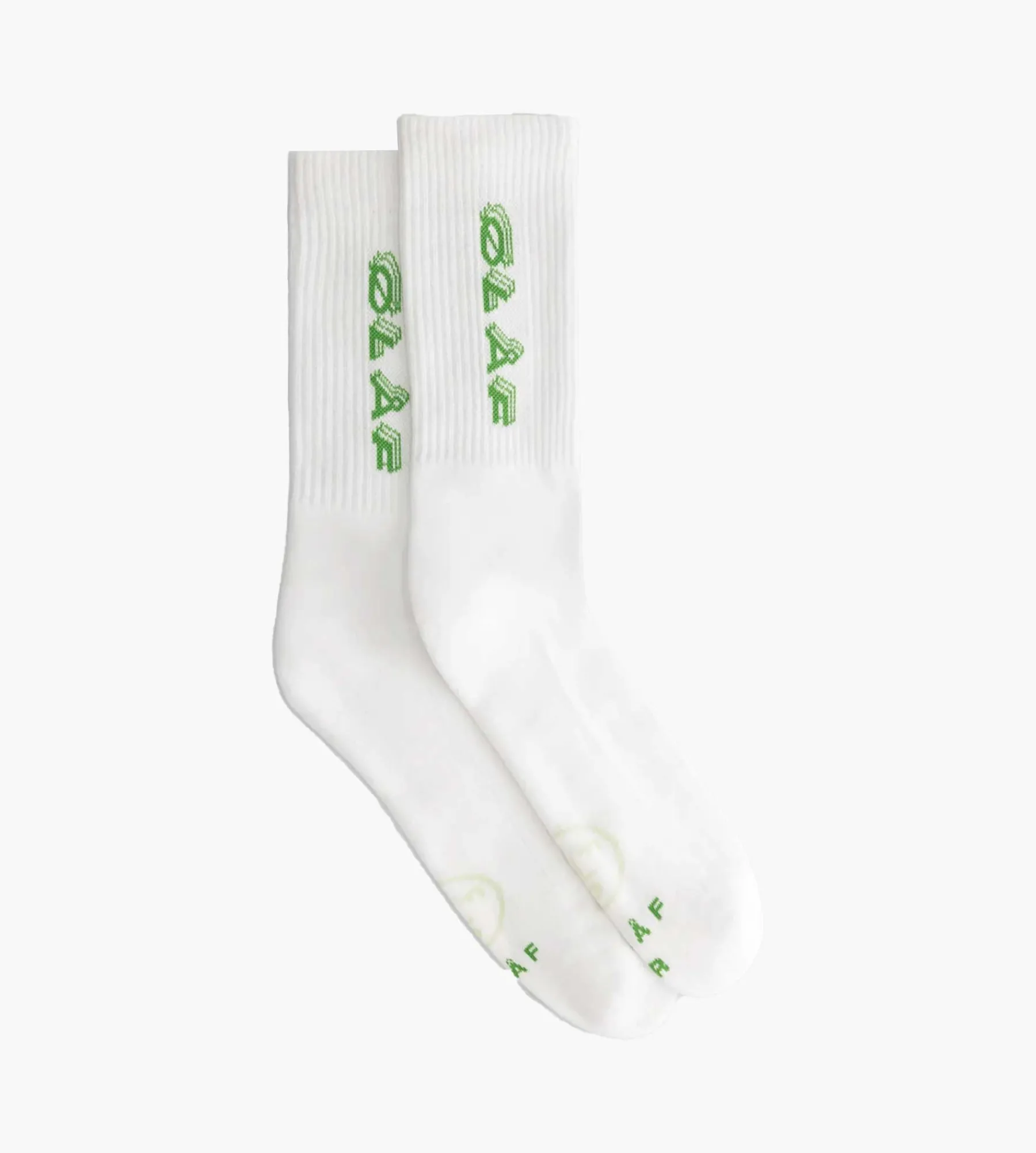 OLAF Triple Italic Socks Optical White