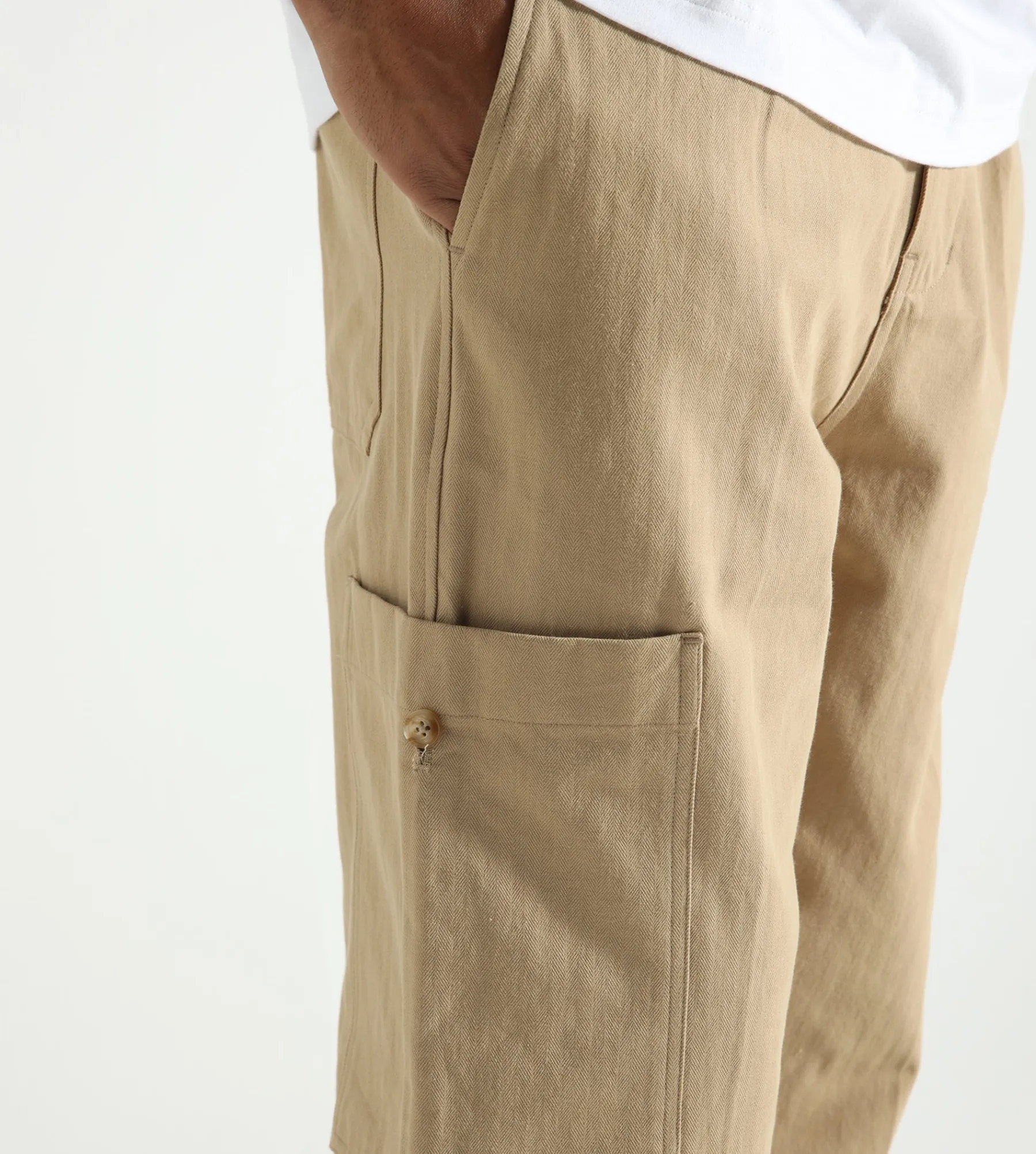 OLAF Utility Workwear Trousers Khaki