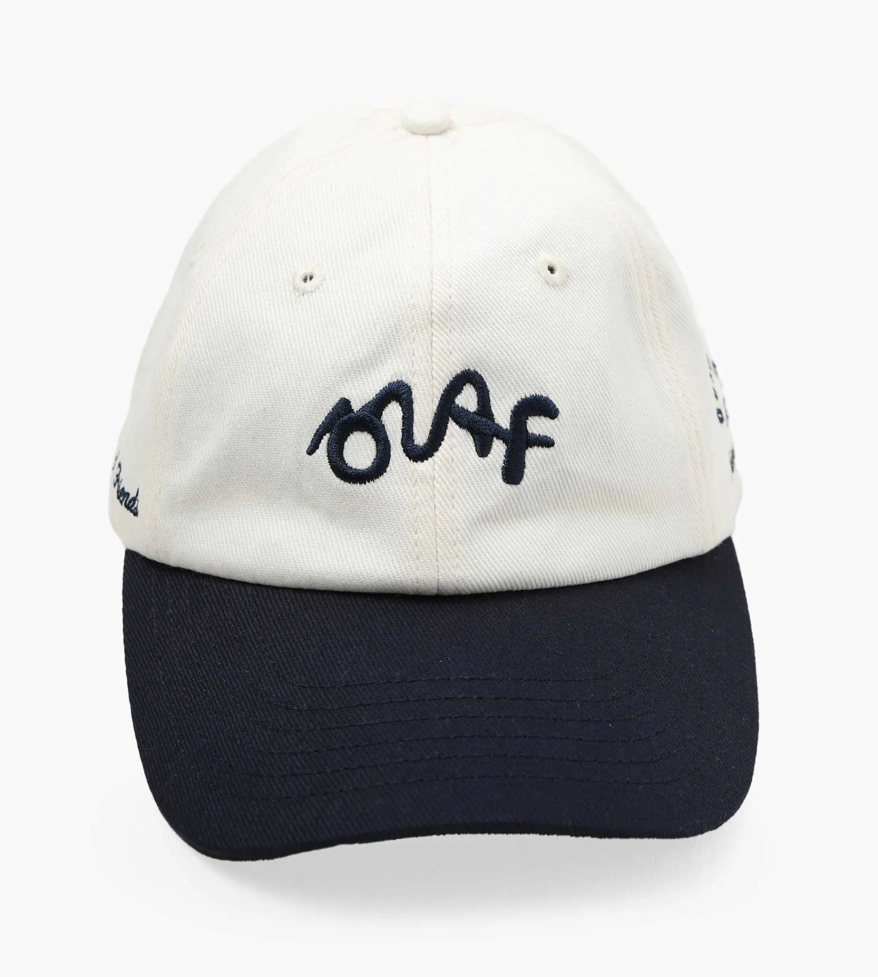 OLAF Varsity Cap Off-White Navy