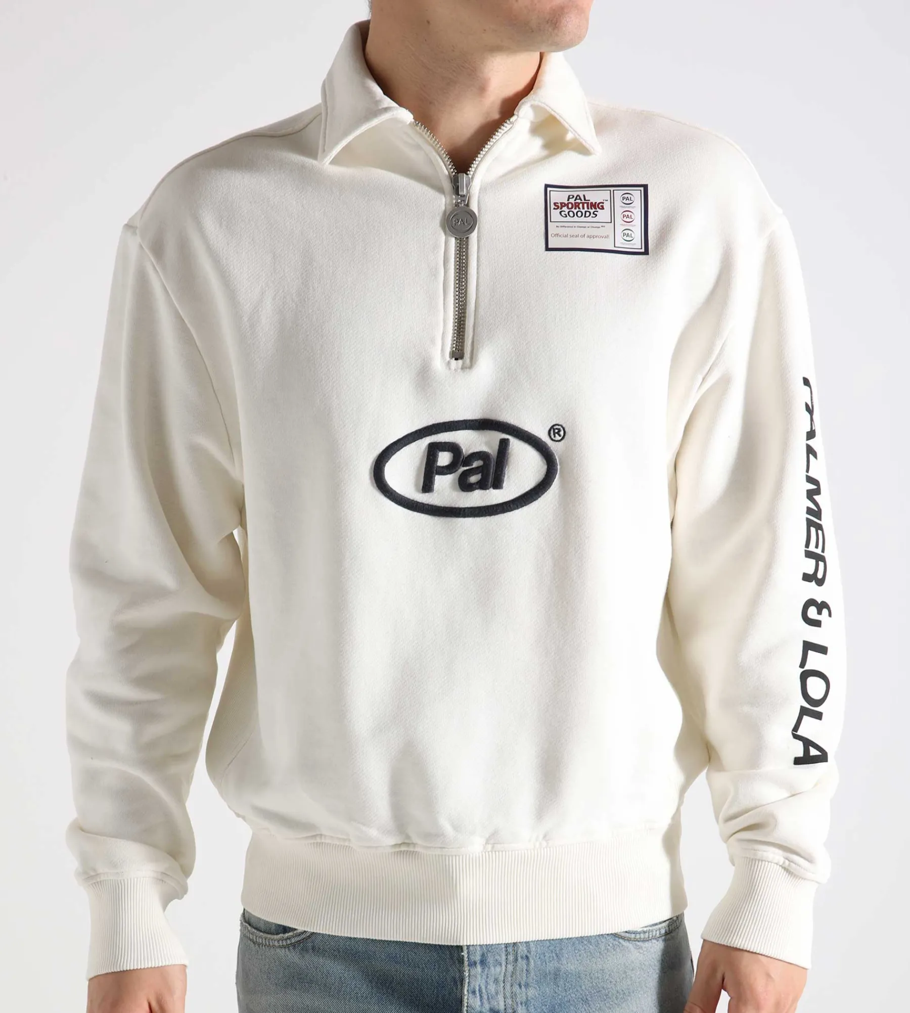 PAL Sporting Goods Collection Half Zip Marshmallow
