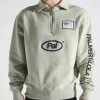 PAL Sporting Goods Collection Half Zip Sage Green