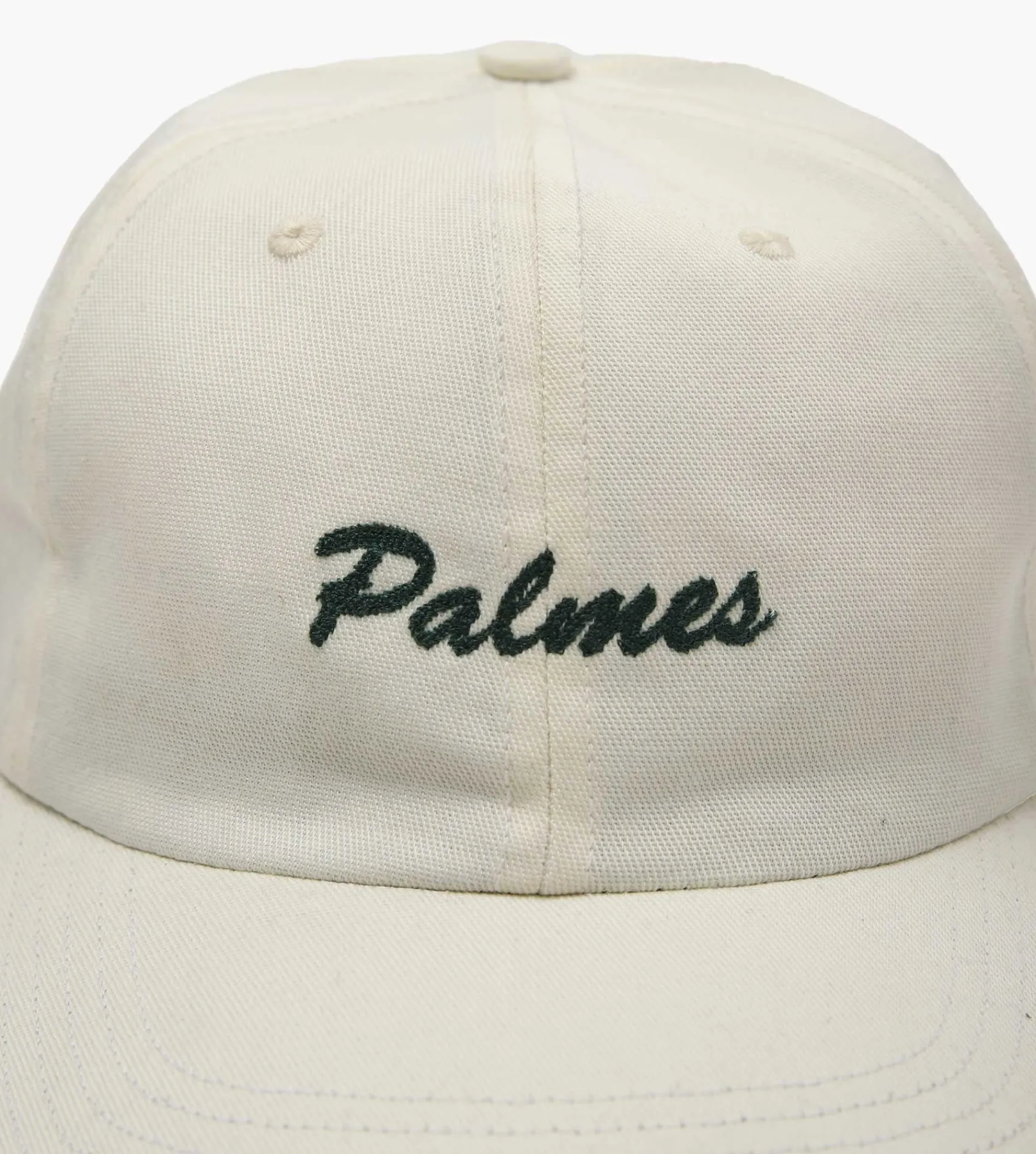 Palmes Alley 6-Panel Cap White