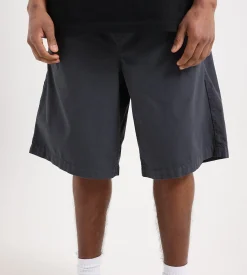 Palmes Cotton Ripstop Shorts Cotton Ripstop Charcoal