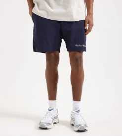 Palmes Global Tennis Shorts Recycled Nylon Dark Blue