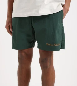 Palmes Global Tennis Shorts Recycled Nylon Dark Green