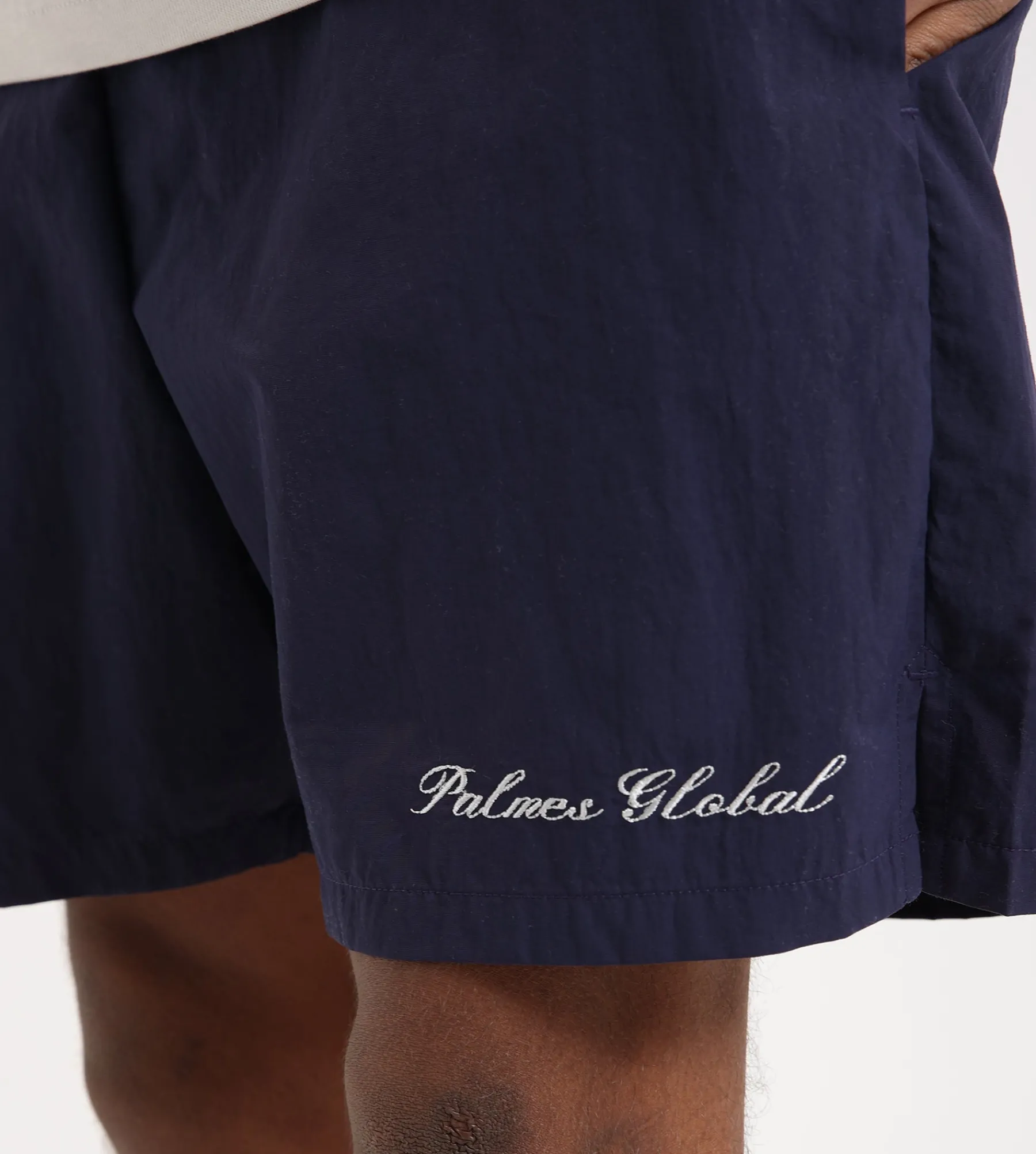 Palmes Global Tennis Shorts Recycled Nylon Dark Blue