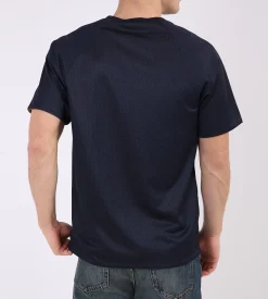 Palmes Mesh Double T-Shirt Polyester Mesh Navy