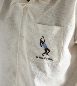 Palmes Societá Shirt Off-White