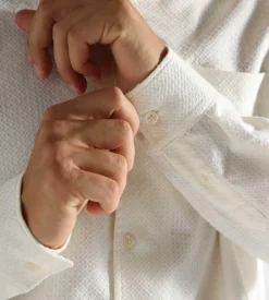 Palmes Societá Shirt Off-White