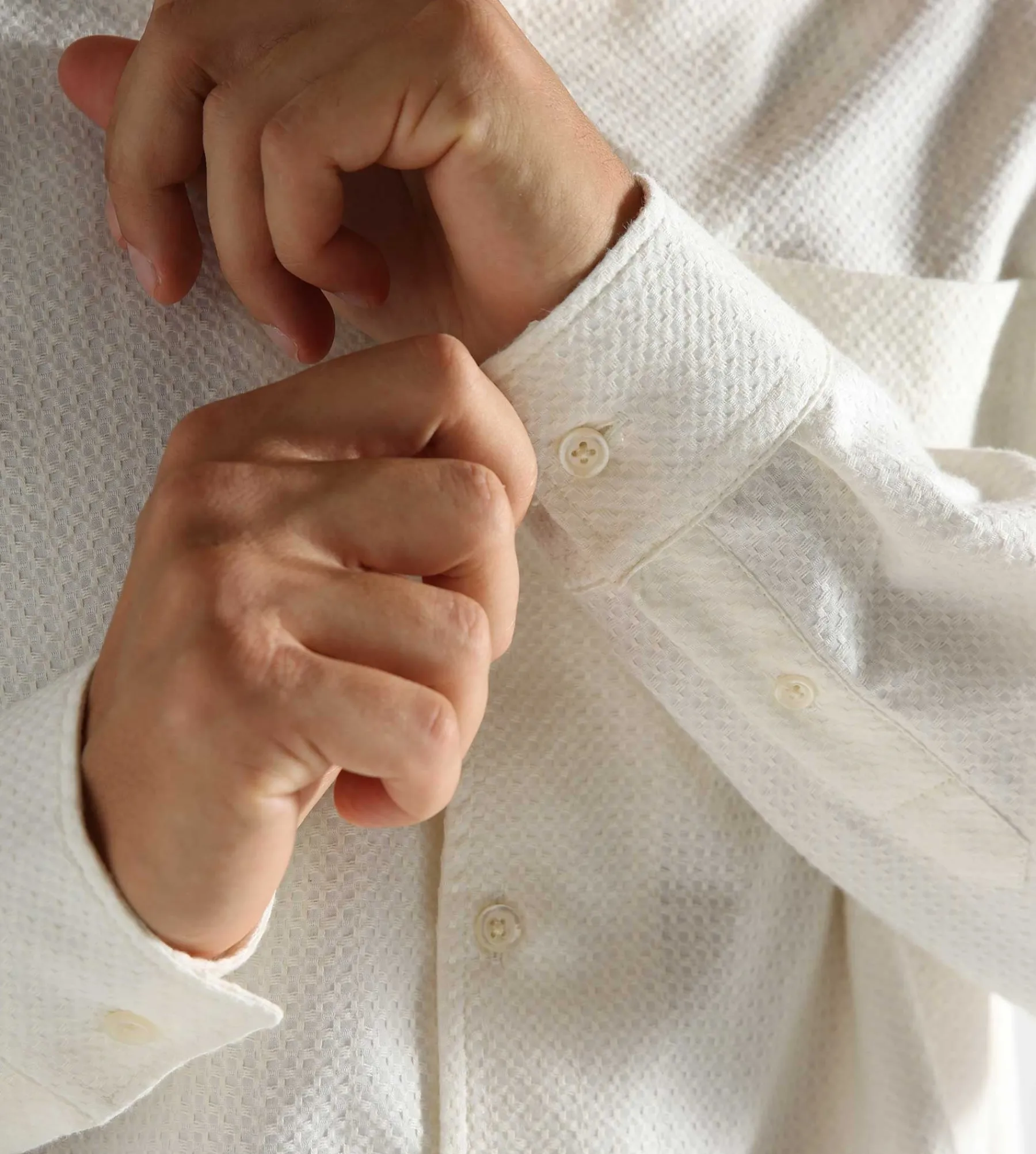 Palmes Societá Shirt Off-White