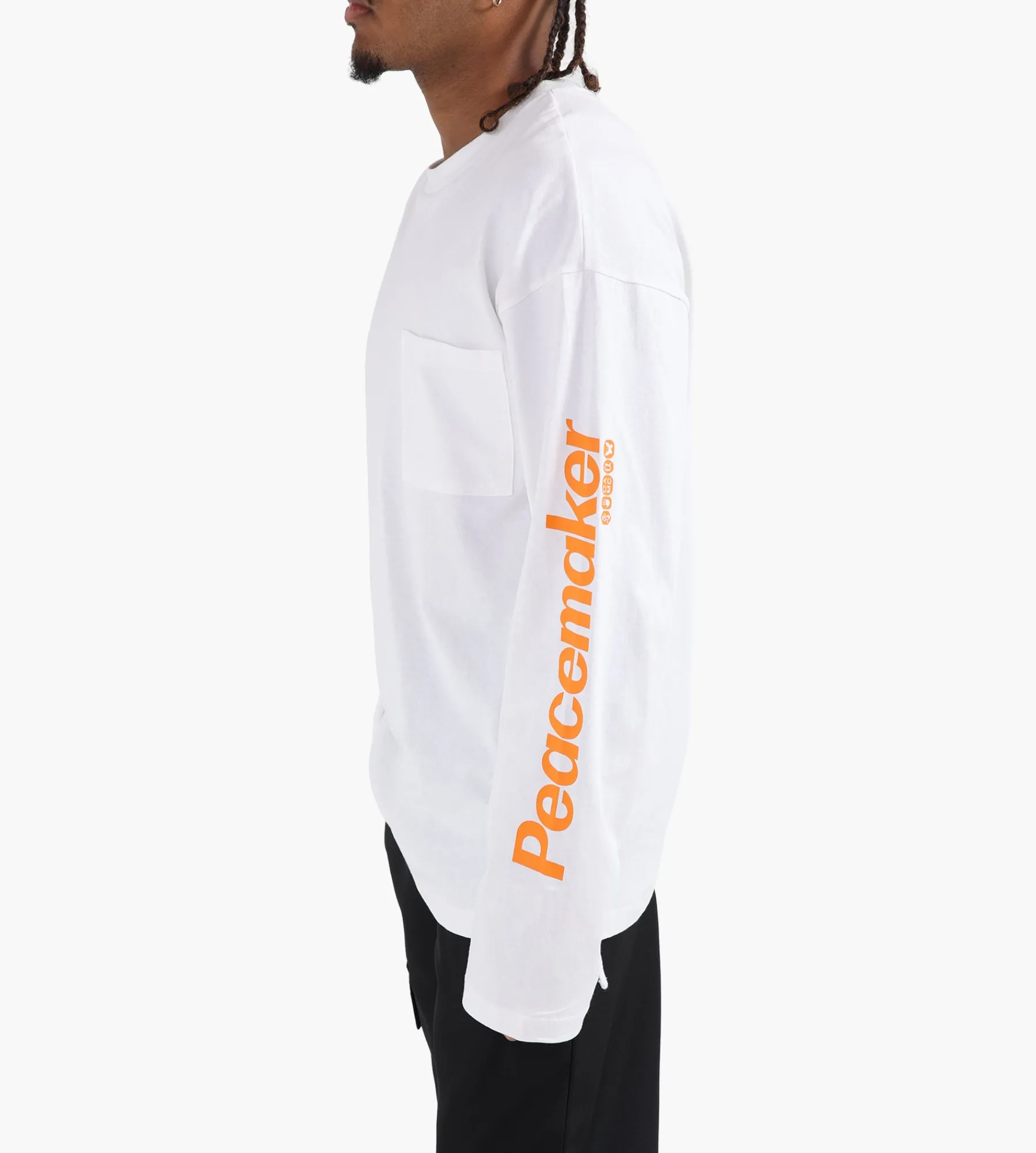 Peacemaker OAMC Pocket Longsleeve Snow White