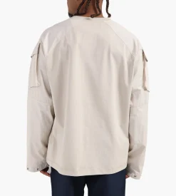 Peacemaker OAMC Sl Cargo Longsleeve Sand