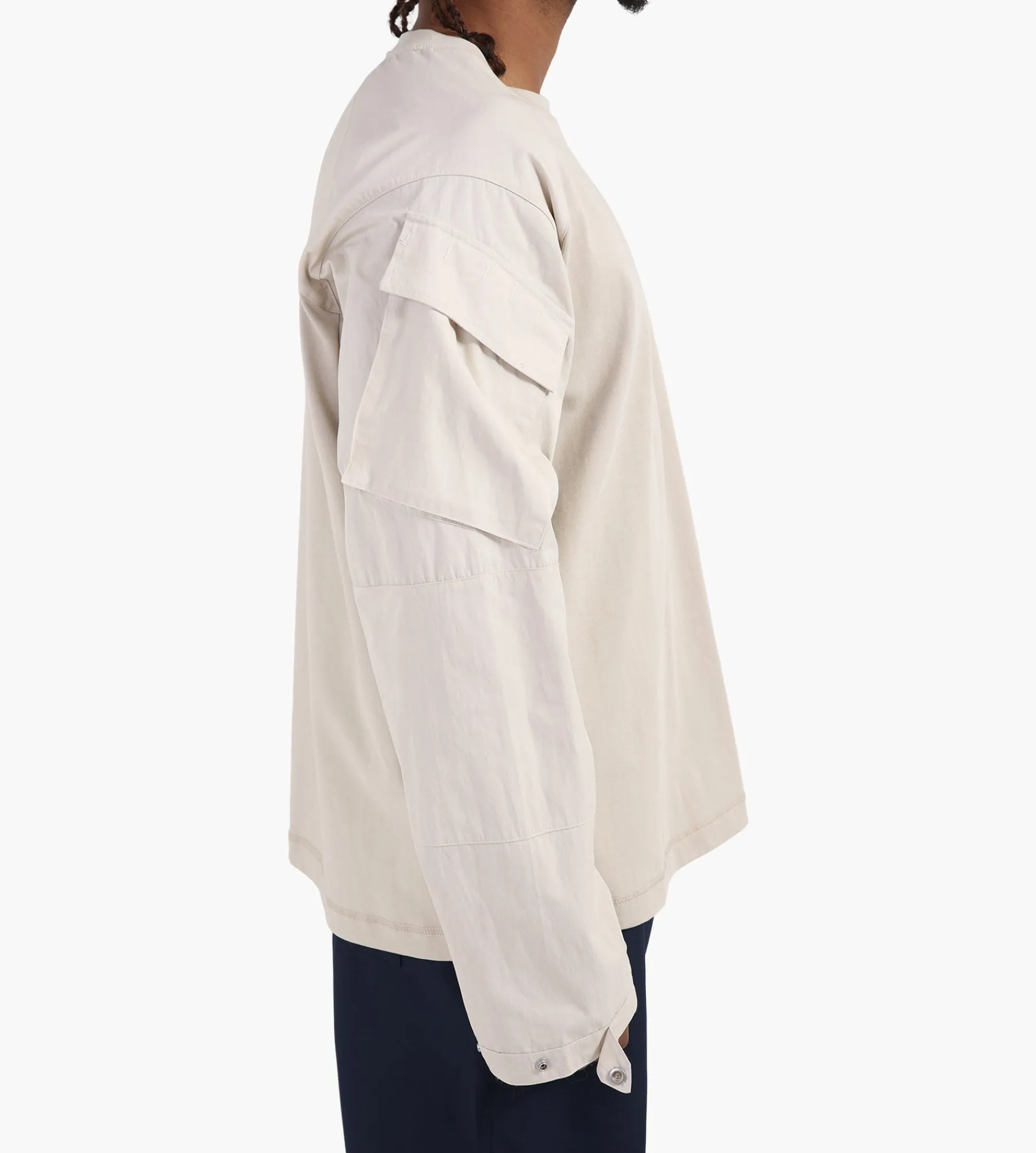 Peacemaker OAMC Sl Cargo Longsleeve Sand